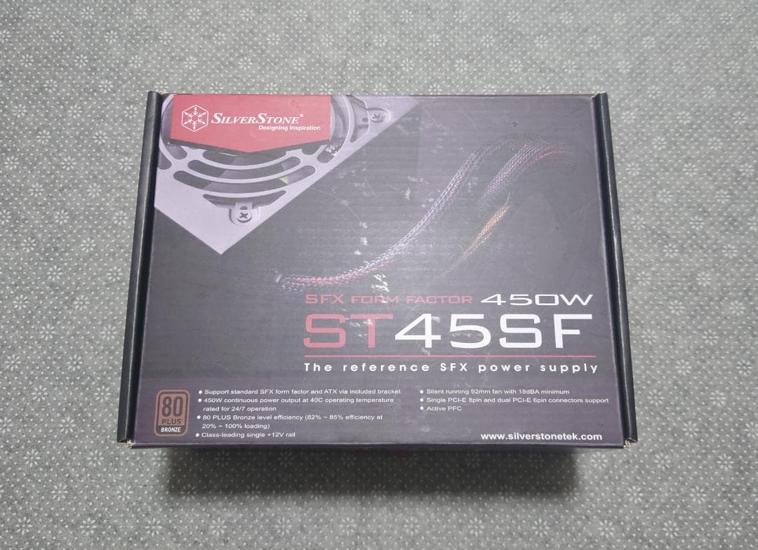 SilverStone ST450SF 450W SFX 電源ユニット V3.0