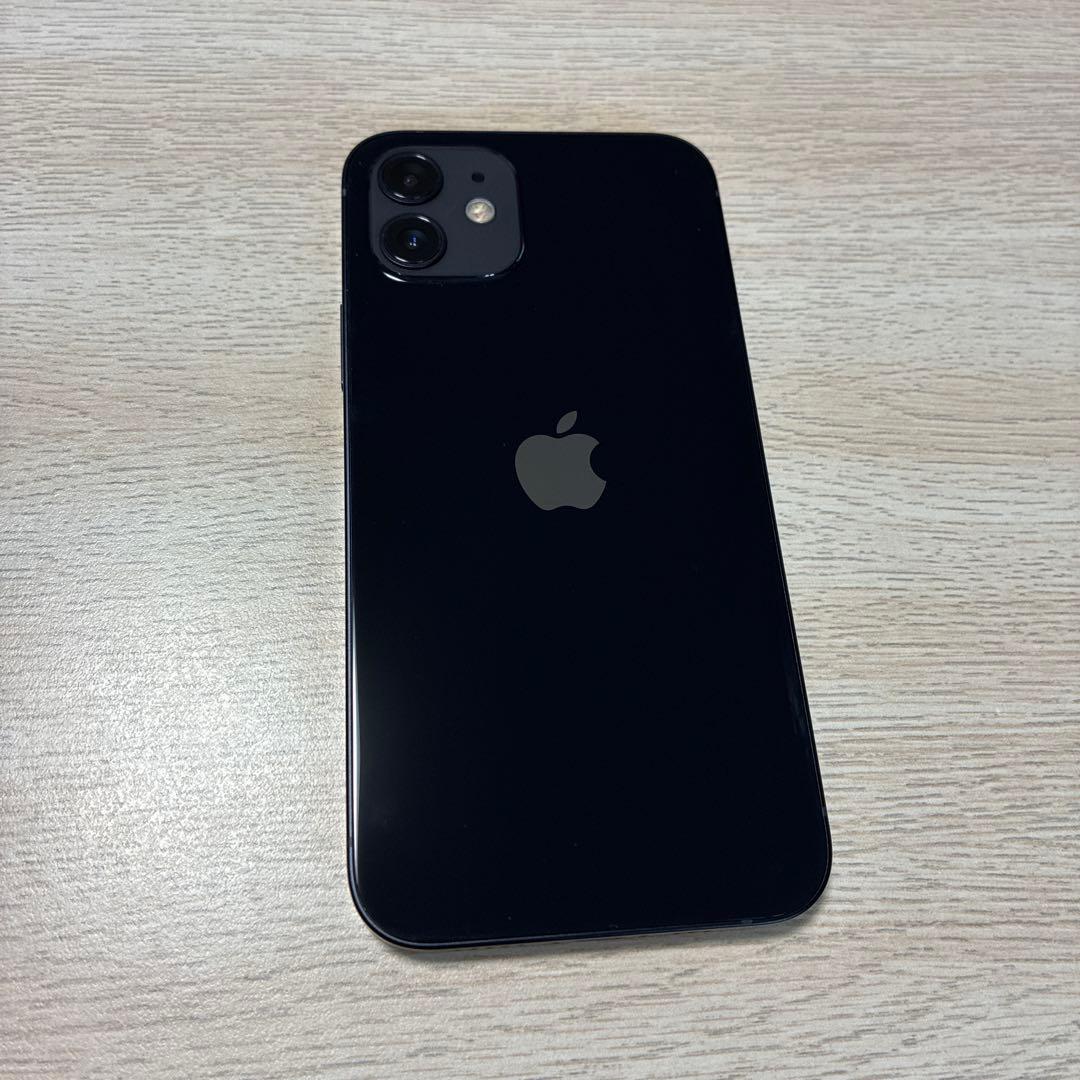 iPhone12 64GB ブラック　本体　箱あり
