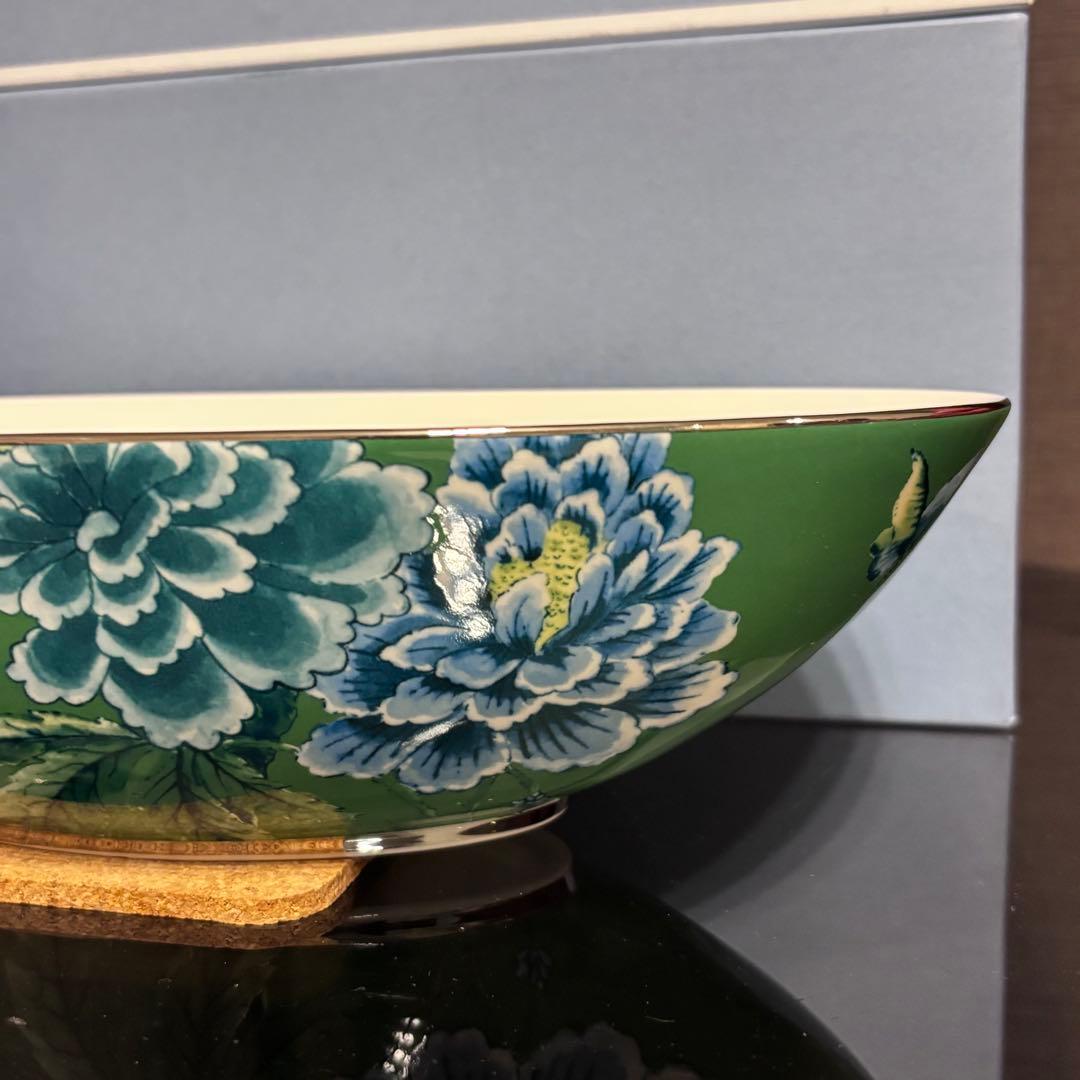 新品 ジャスパーコンラン シノワズリ 希少オーバルプレート