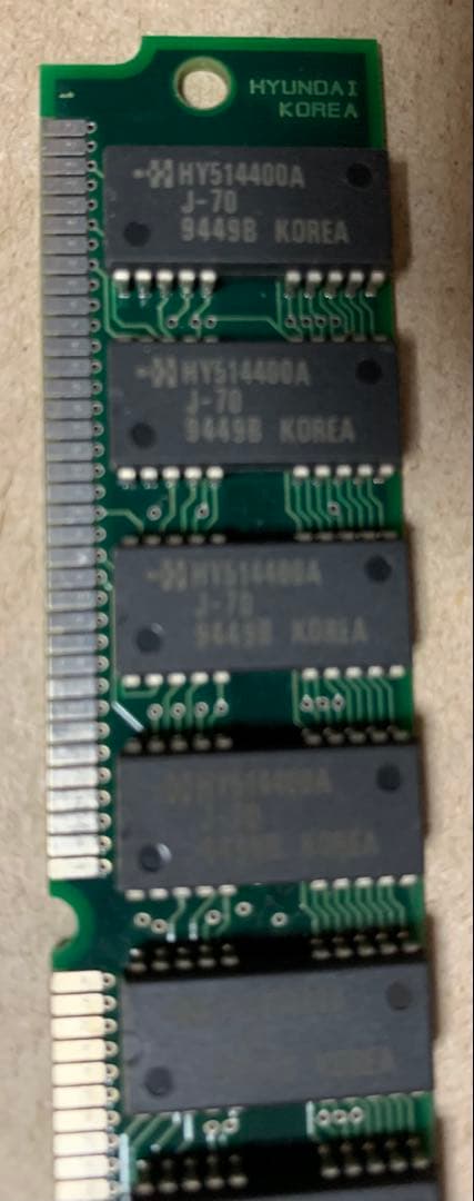 貴重　レトロMac用　72pin EDO-DRAM 4MB SIMM メモリー