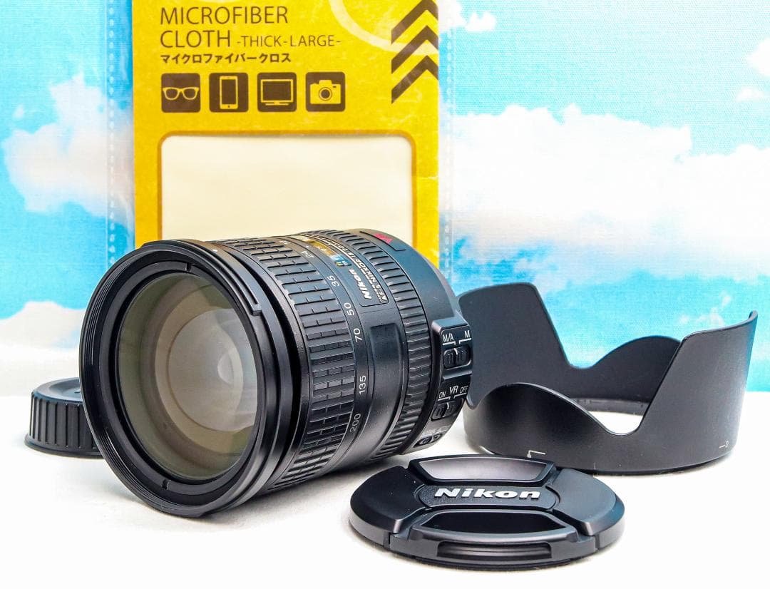 Nikon AF-S 18-200mm VR⭐️手振れ補正付⭐️レンズフード付き