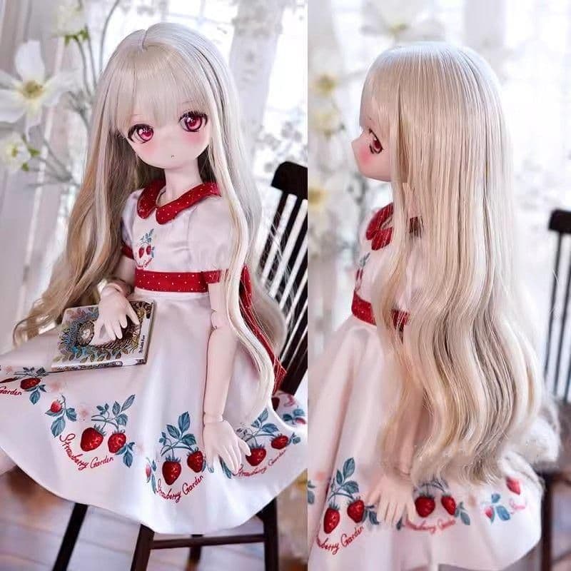 AX236 BJD 1/3 人形 ドール　用ウィッグ カツラ 耐熱 ハンドメイド