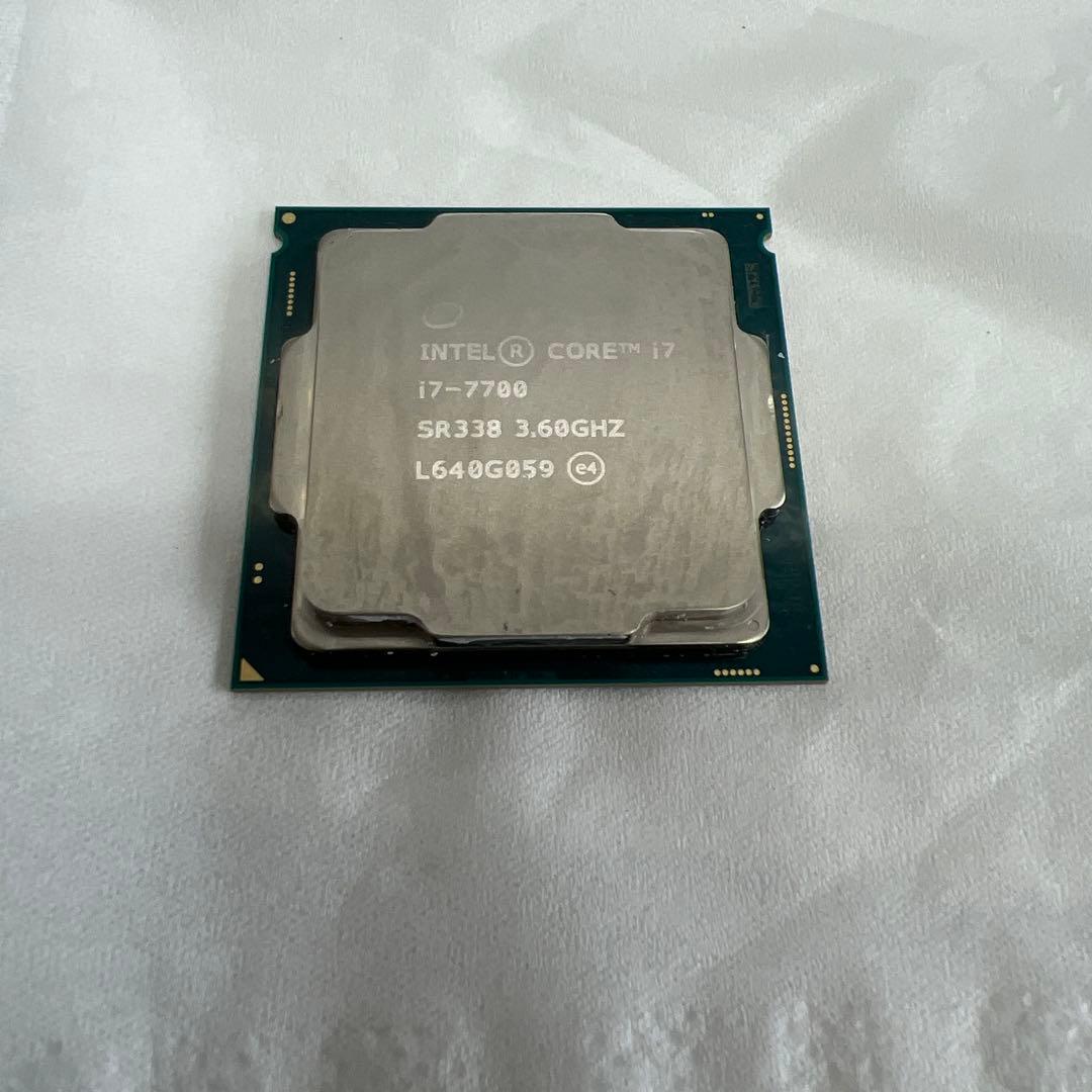 CPU Intel Core i7-7780 CPU 3.6GHz