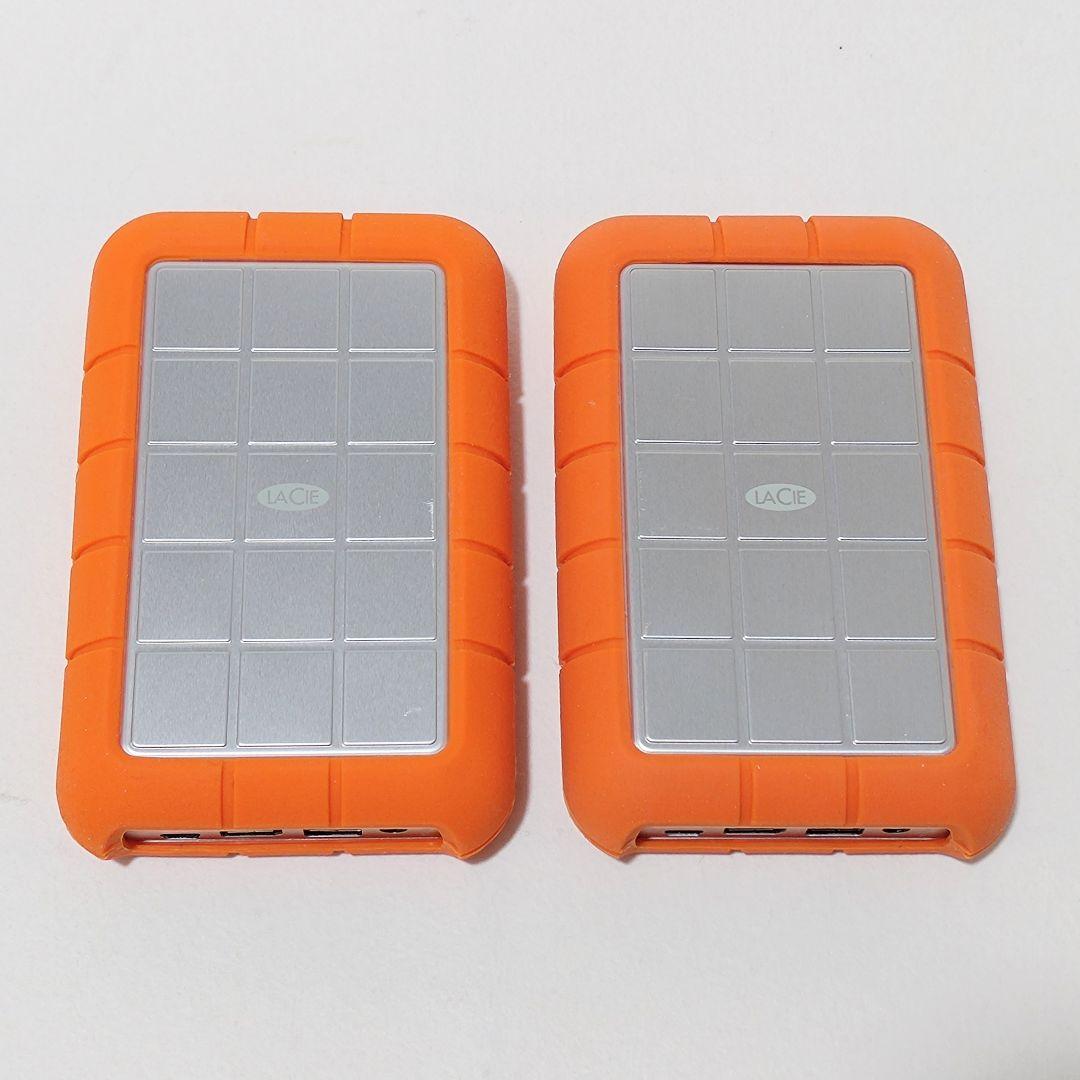 LaCie ポータブルHDD 1TB 2台