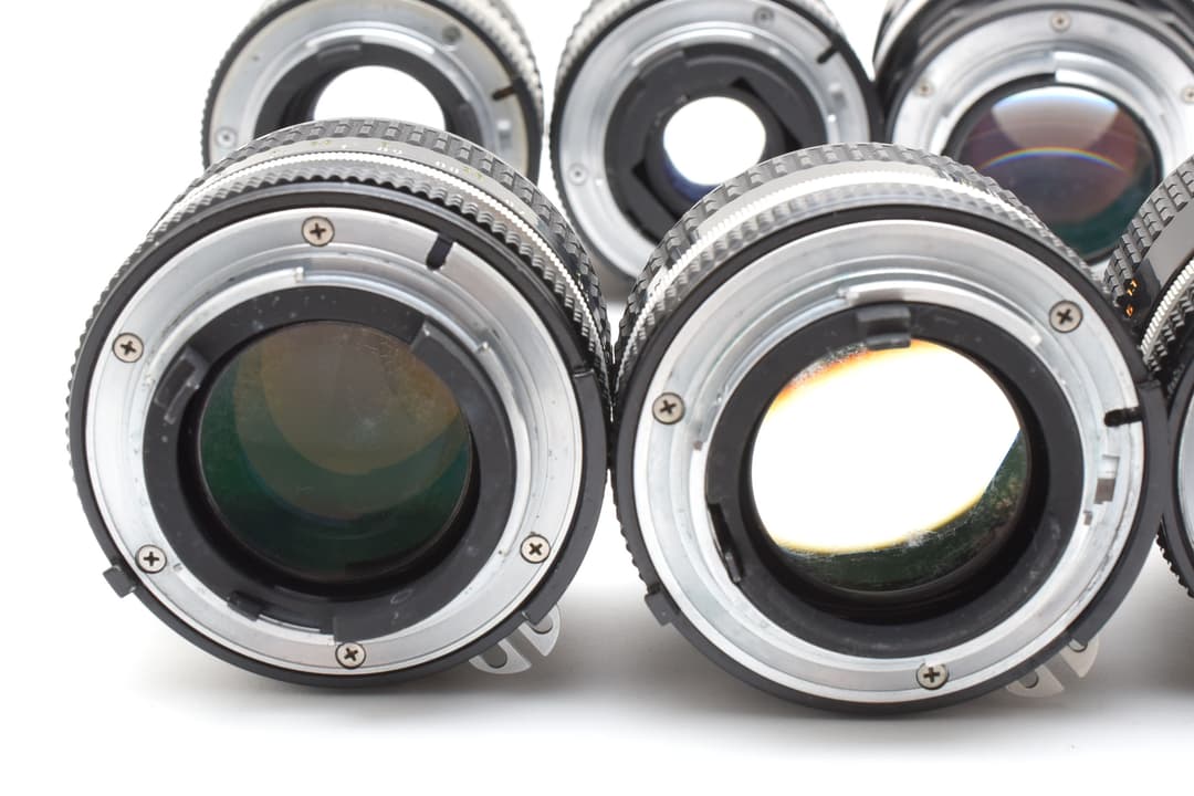 Nikon マニュアルレンズ 6個まとめ 0376