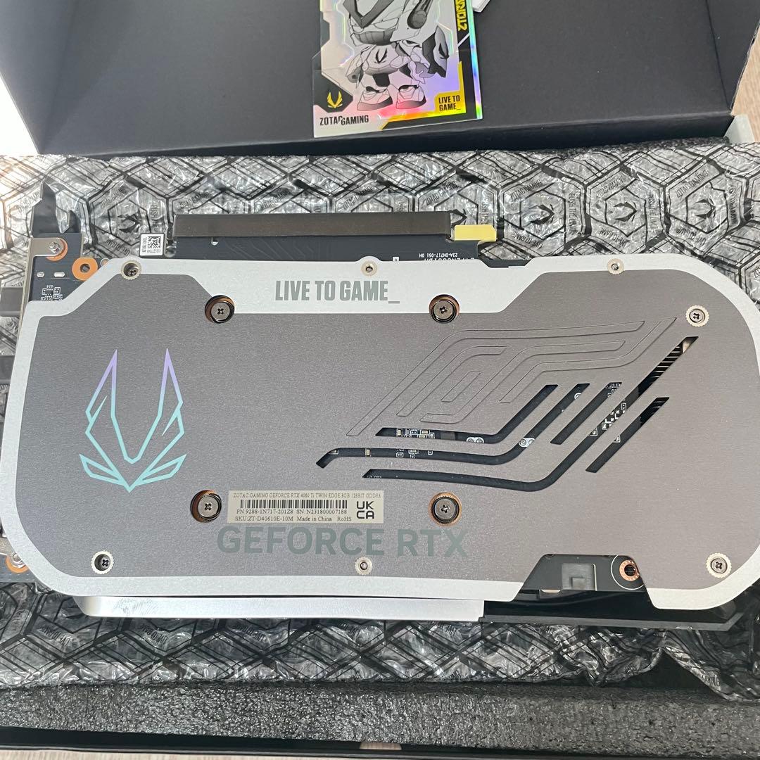グラフィックボード・グラボ・ビデオカード ZOTAC GEFORCE RTX 4060 Ti 8GB