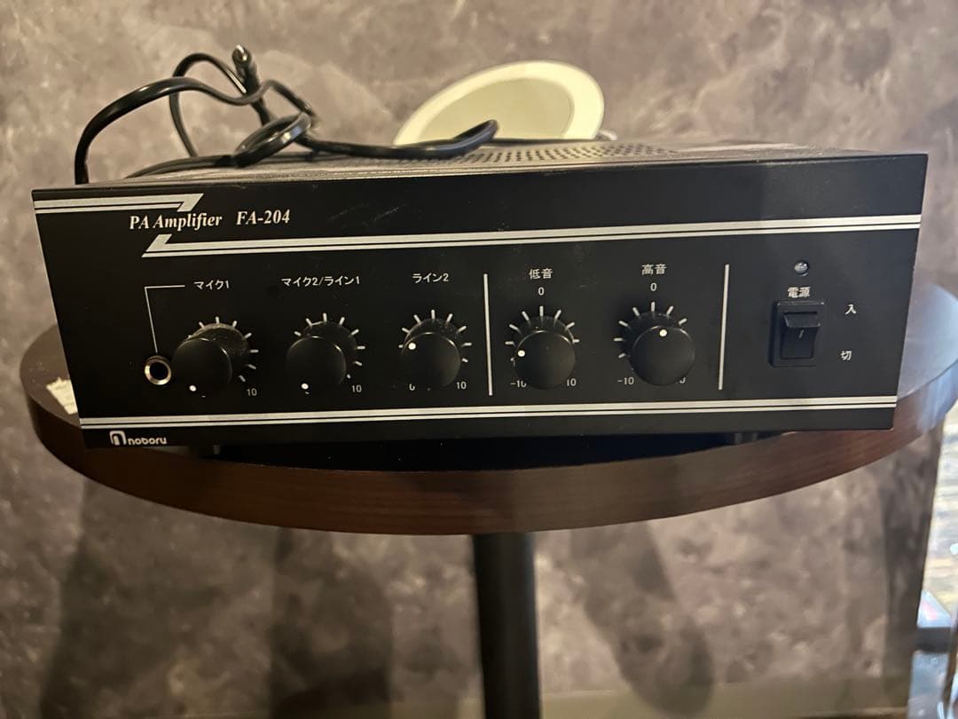 FA-204　卓上型PAアンプ(40W)+埋込スピーカー5台