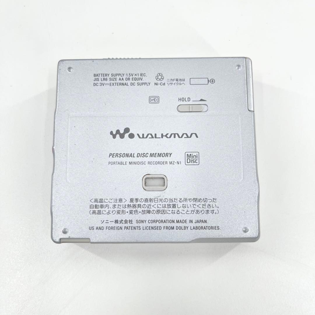 SONY ソニー MDウォークマン MDレコーダー MZ-N1 再生確認済