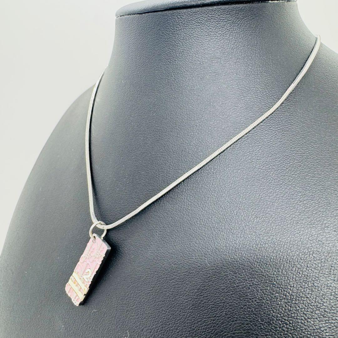 ✨Dior✨ディオール✨CD✨トロッター✨ペンダントトップ✨ピンク✨ネックレス✨