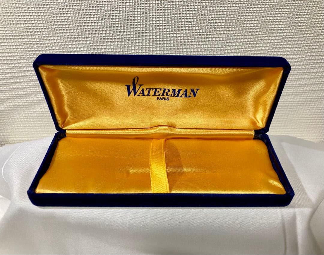 【WATERMAN】 万年筆 ケース付き ジェントルマン?　18k