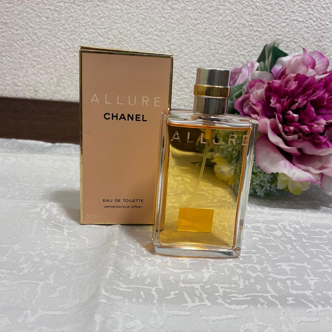 【未使用美品】CHANEL アリュール 香水 EDT 50ml 箱付
