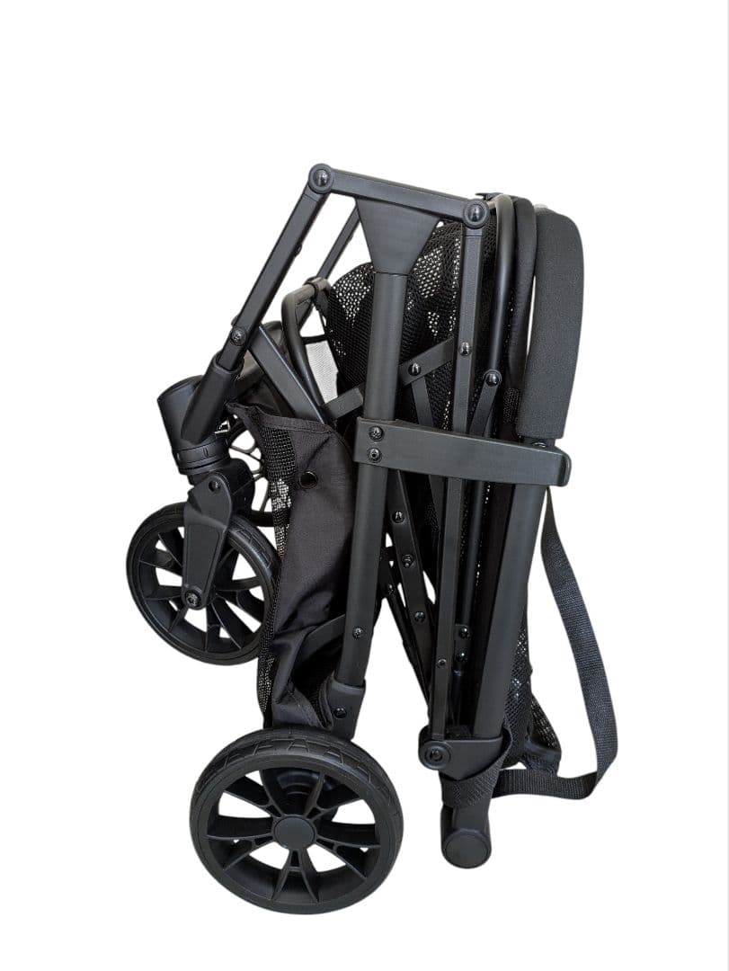 【Joovy】折りたたみ式 4輪ショッピングカート 「Boot」 ブラック