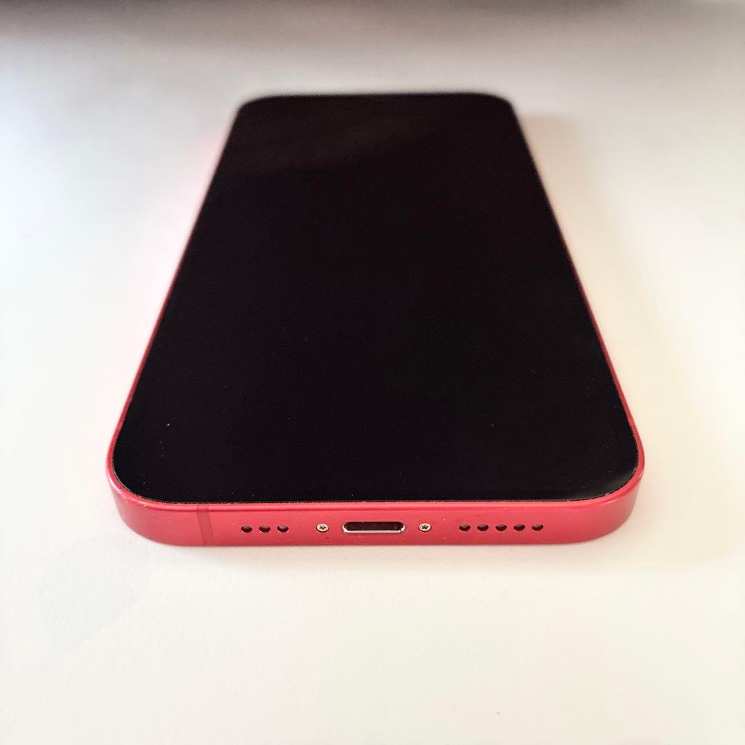 iPhone12 128GB SIMフリー RED バッテリー78% 動作良好