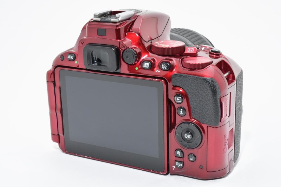 Nikon ニコン D5500 レンズセット レッド デジタル一眼カメラ