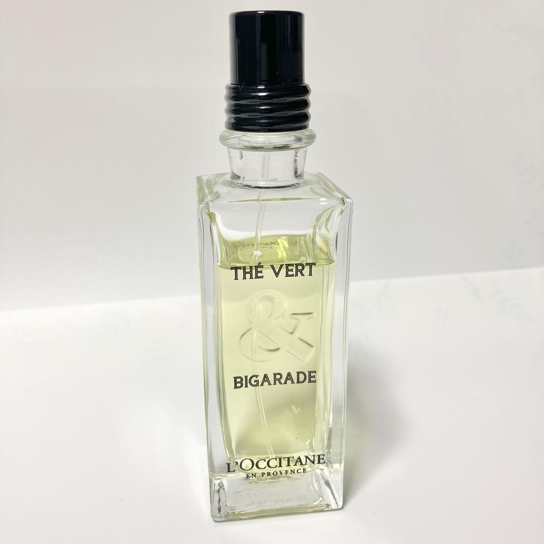 【美品】ロクシタン テヴェールビガラード グリーンティ　オードトワレ　75ml