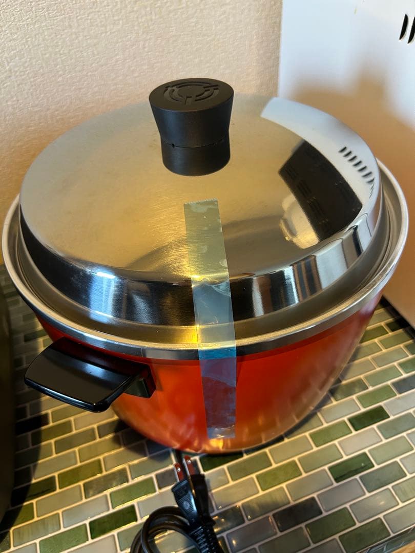 大同電鍋　炊飯器 10合　ステンレス　白　TAC-10GS