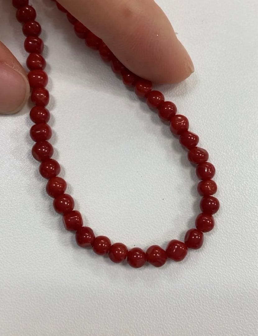 天然珊瑚 一級品 ネックレス