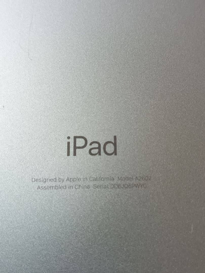 iPad 第9世代 バッテリー91%