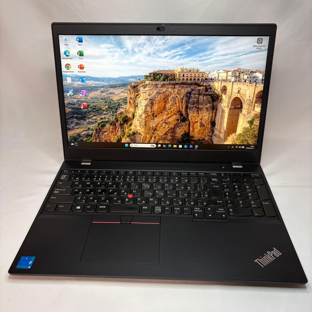 使用少 準美品 ThinkPad L15 第11世代 i5 15.6型 フルHD
