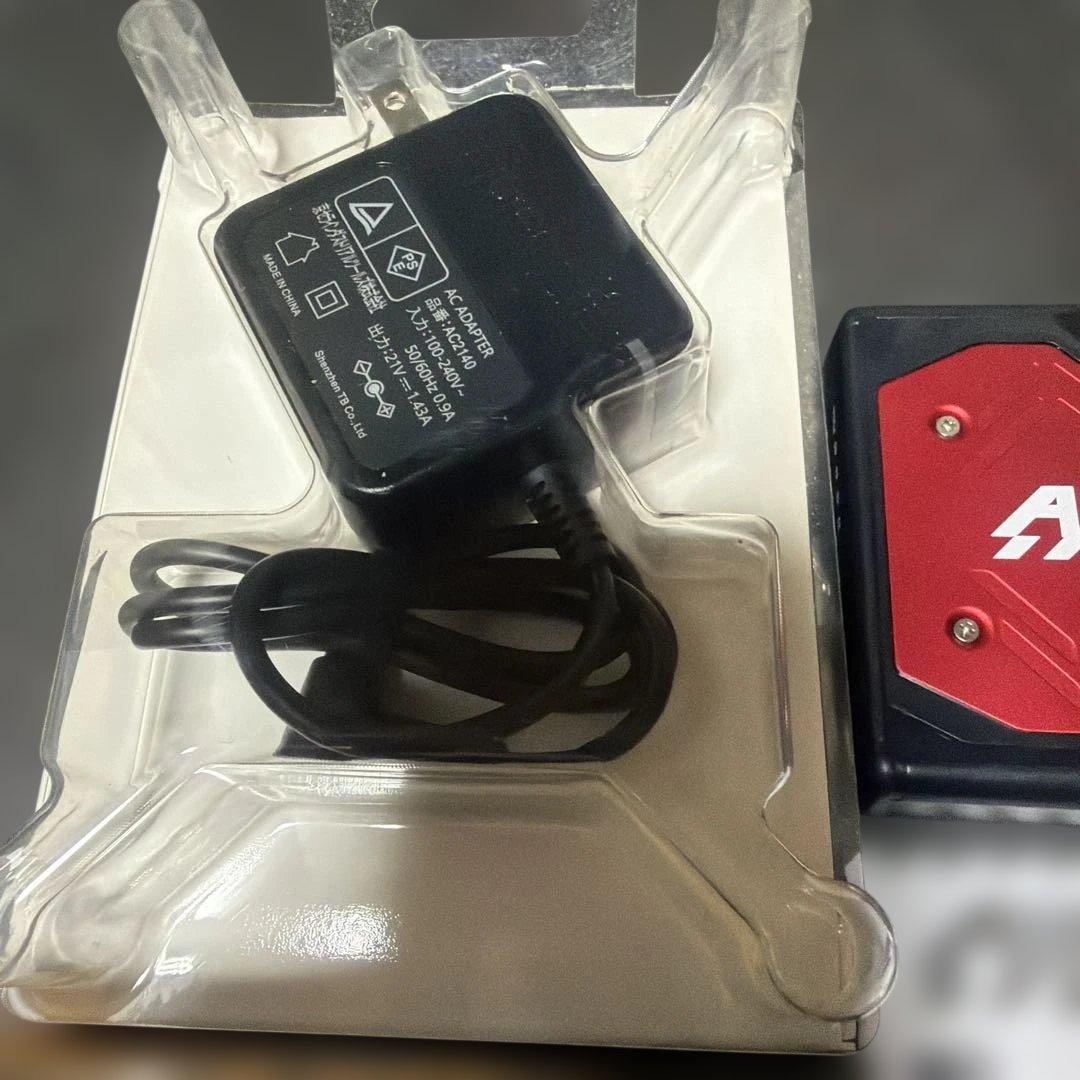 バートルエアークラフト24v人気色レッド充電器未使用