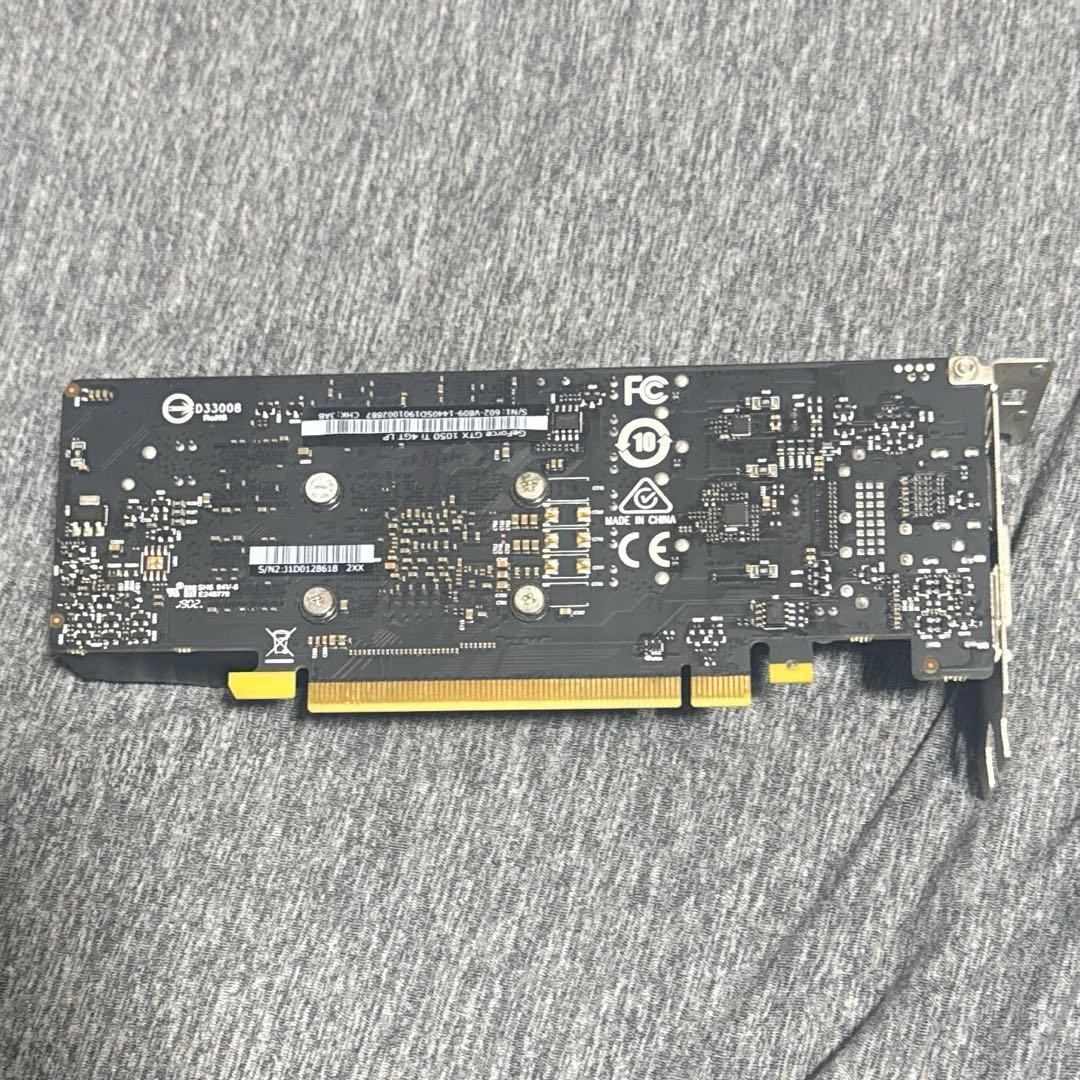 グラフィックボード・グラボ・ビデオカード GeForce GTX 1050 Ti 4GT LP