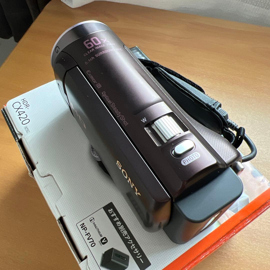 SONY HDR-CX420 ビデオカメラ 本体