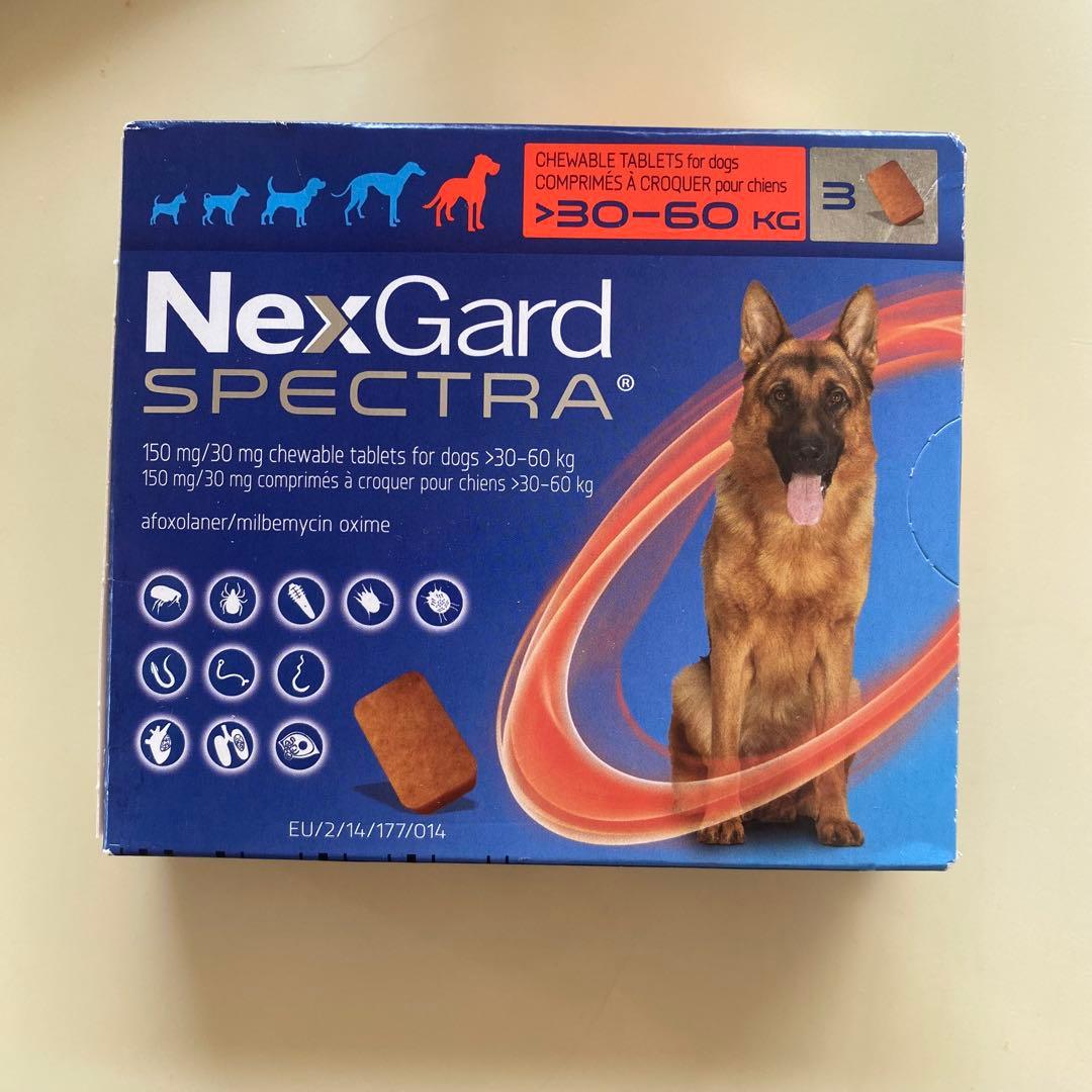 犬用 ノミダニフィラリア トートバッグとNexGard Spectra
