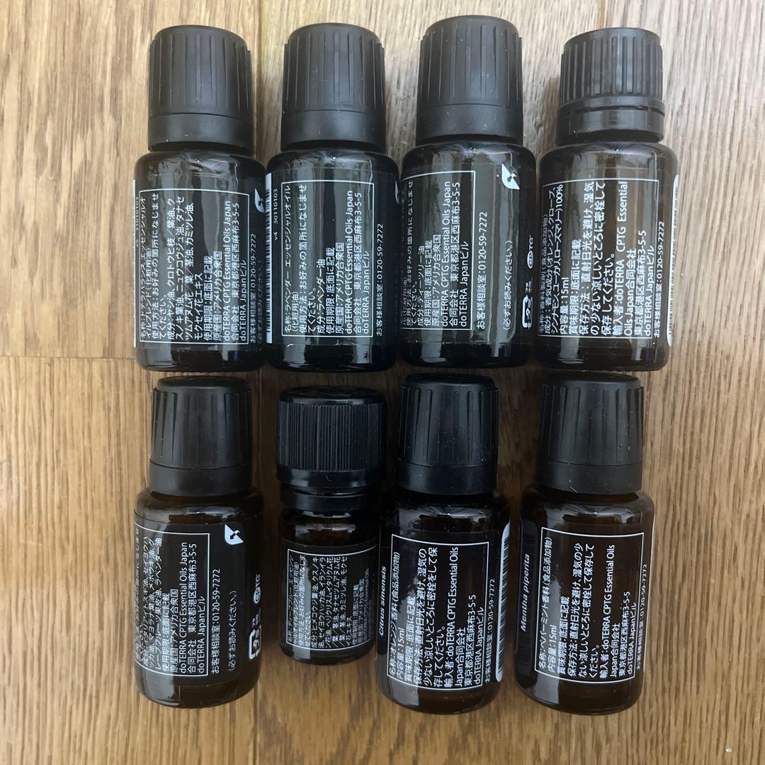 doTERRA⭐︎ドテラ 新品アロマタッチ使用8本セット ラベンダーペパーミント他