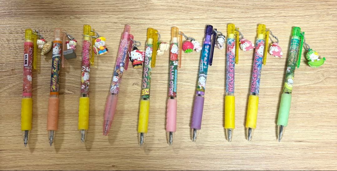 ご当地　キティ　ボールペン、シャーペン 40本 Hello Kitty