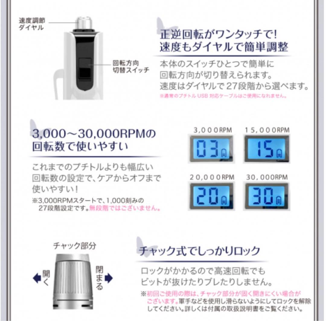 Petitor KRD2012-PETITOR-V SILVER ネイル ケア
