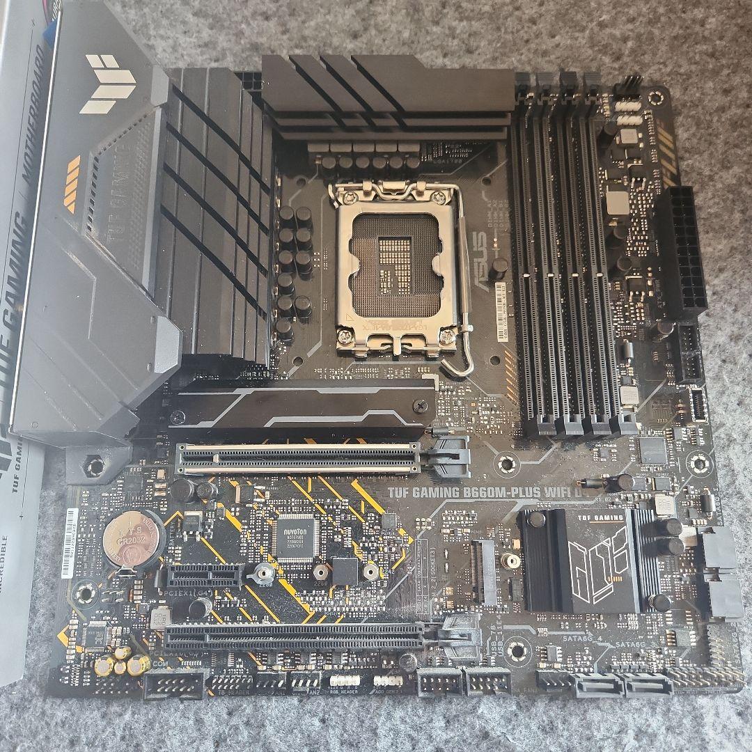 【完動品】ASUS TUF B660M-PLUS WIFI DDR4