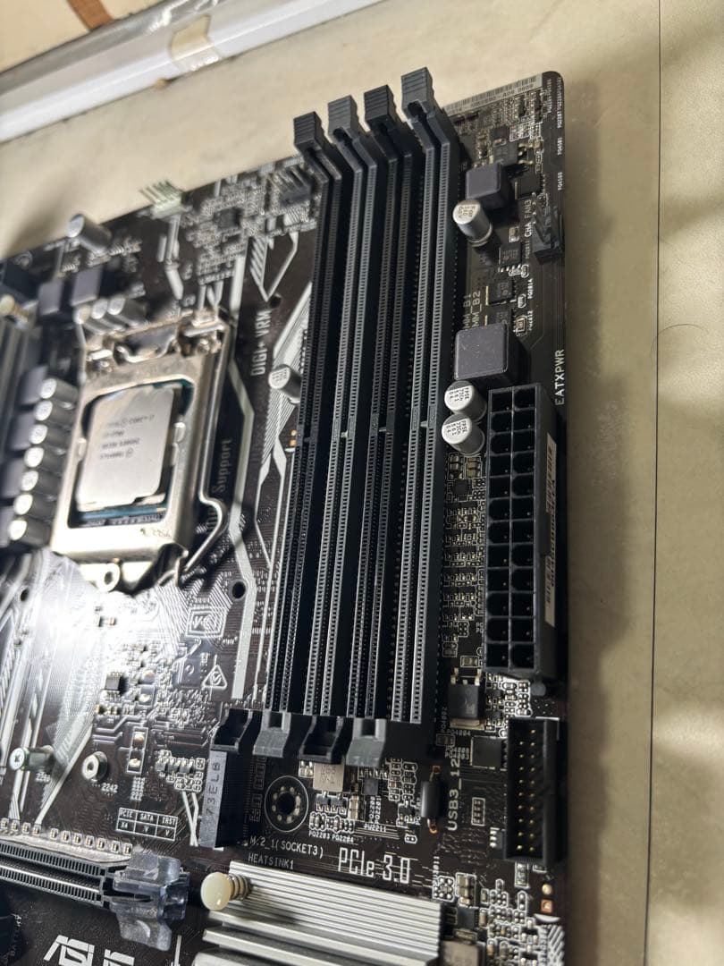 マザーボード ASUS PRIME H270-PLUS + i7-7700