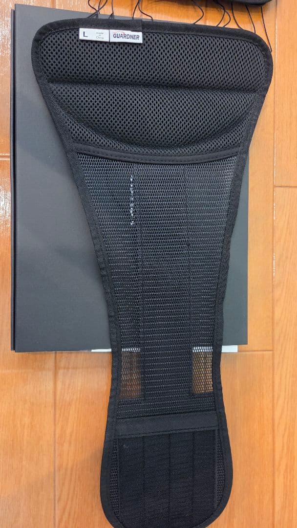 GUARDNER 腰痛ベルト Lサイズ ブラック