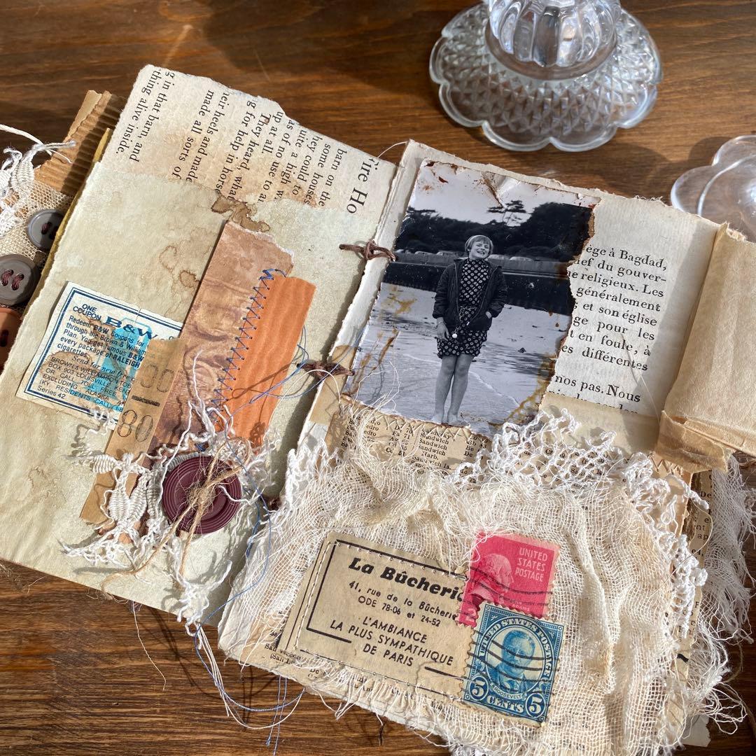 junkjournal♡ジャンクジャーナル　collage note