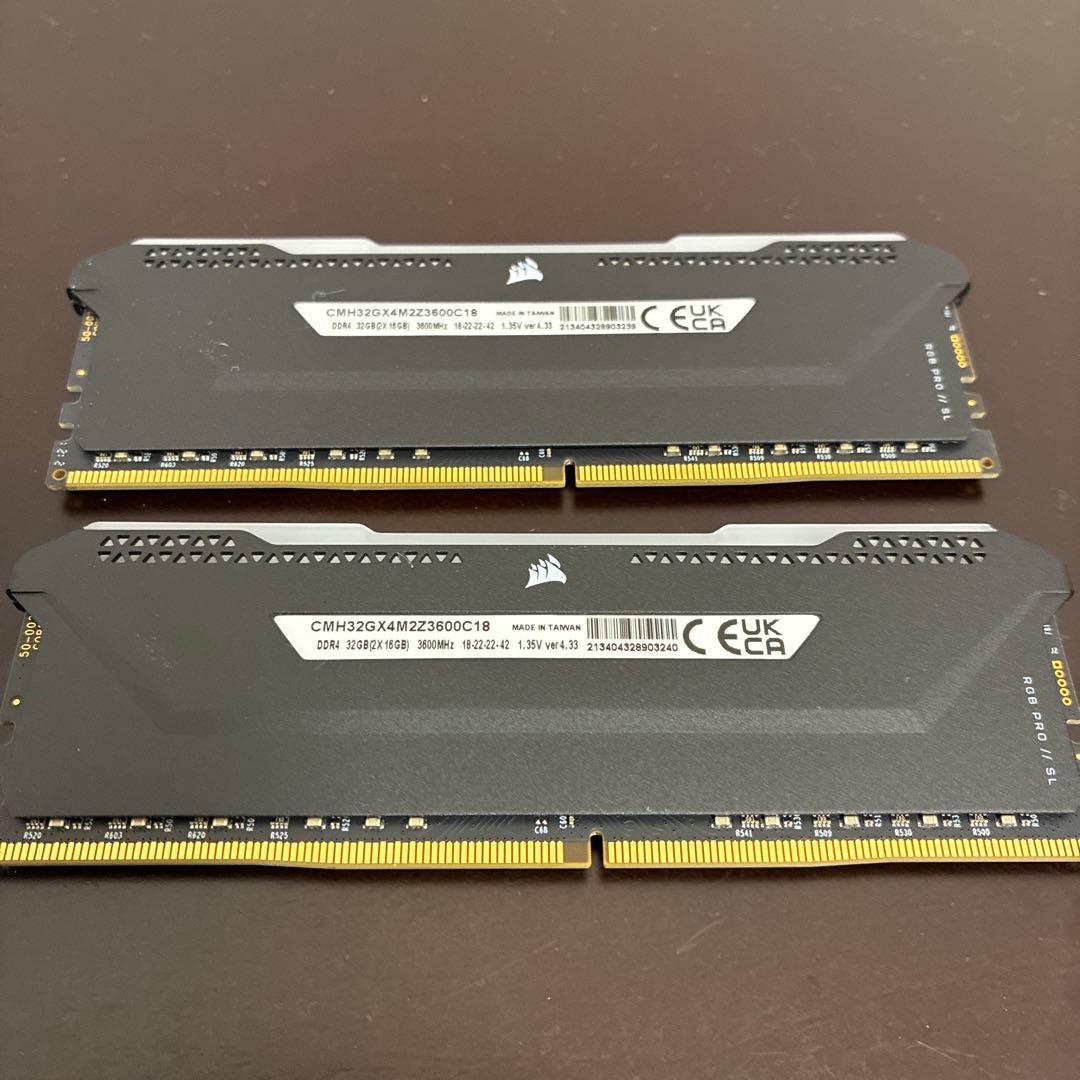 美品 Corsair Vengeance rgb pro sl