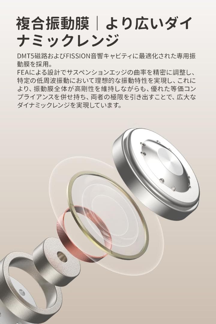 イ*ー様 美品 TANCHJIM FISSION 有線イヤホン 中華イヤホン リ