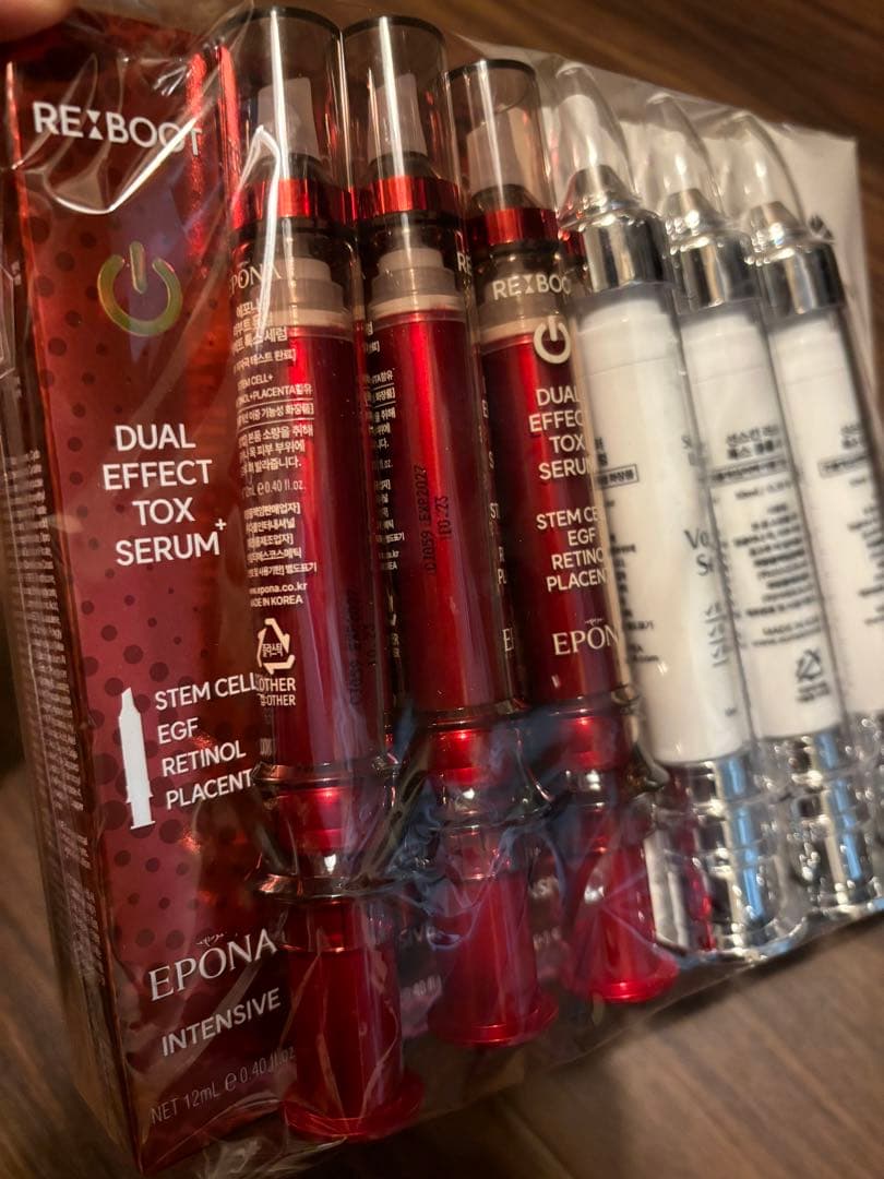 Eponal Dual Effect Tox Serum 12本セット