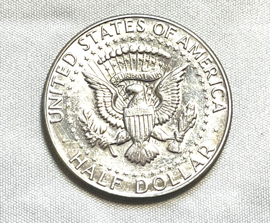 ケネディ銀貨 ハーフダラー3枚 1967-69 資産銀貨