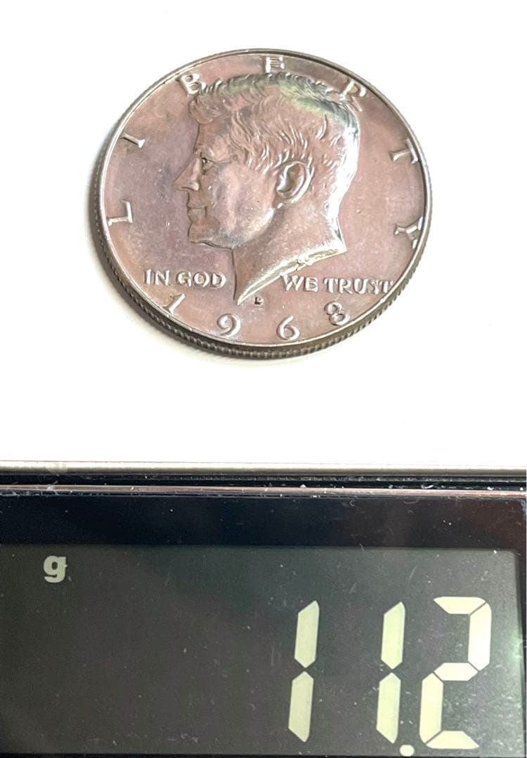 ケネディ銀貨 ハーフダラー3枚 1967-69 資産銀貨