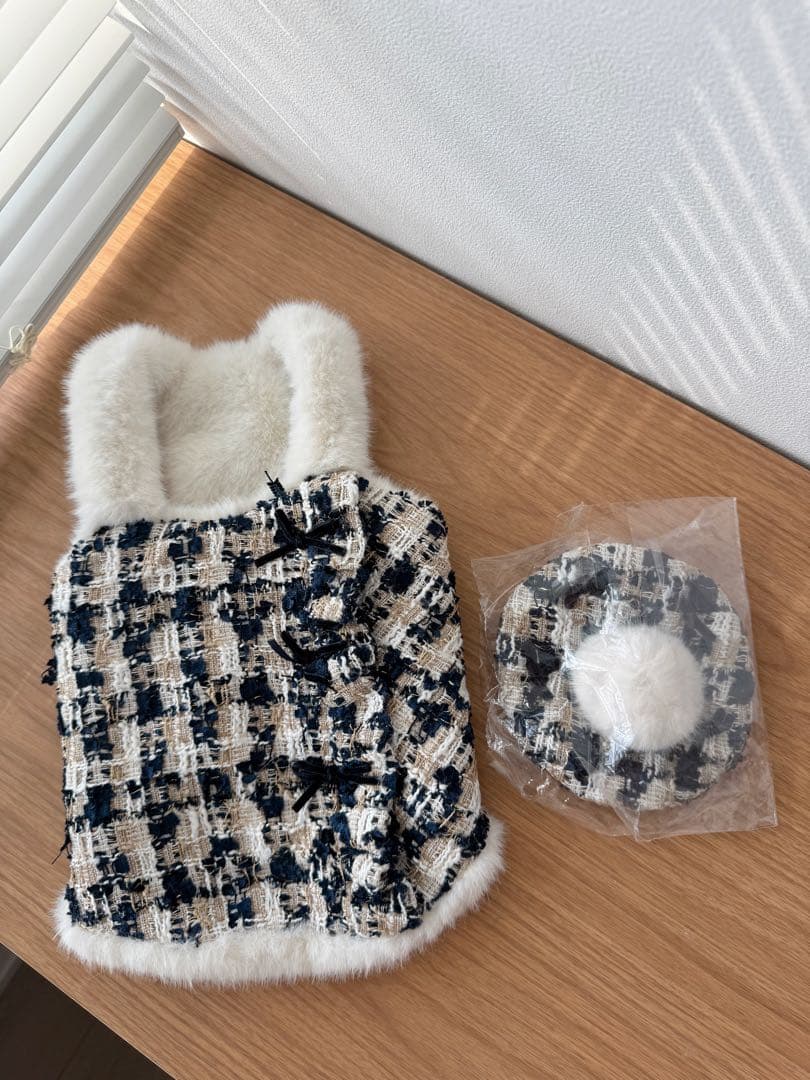 最終値下げ「美品」OPAAAP tweed bustier+hat セット