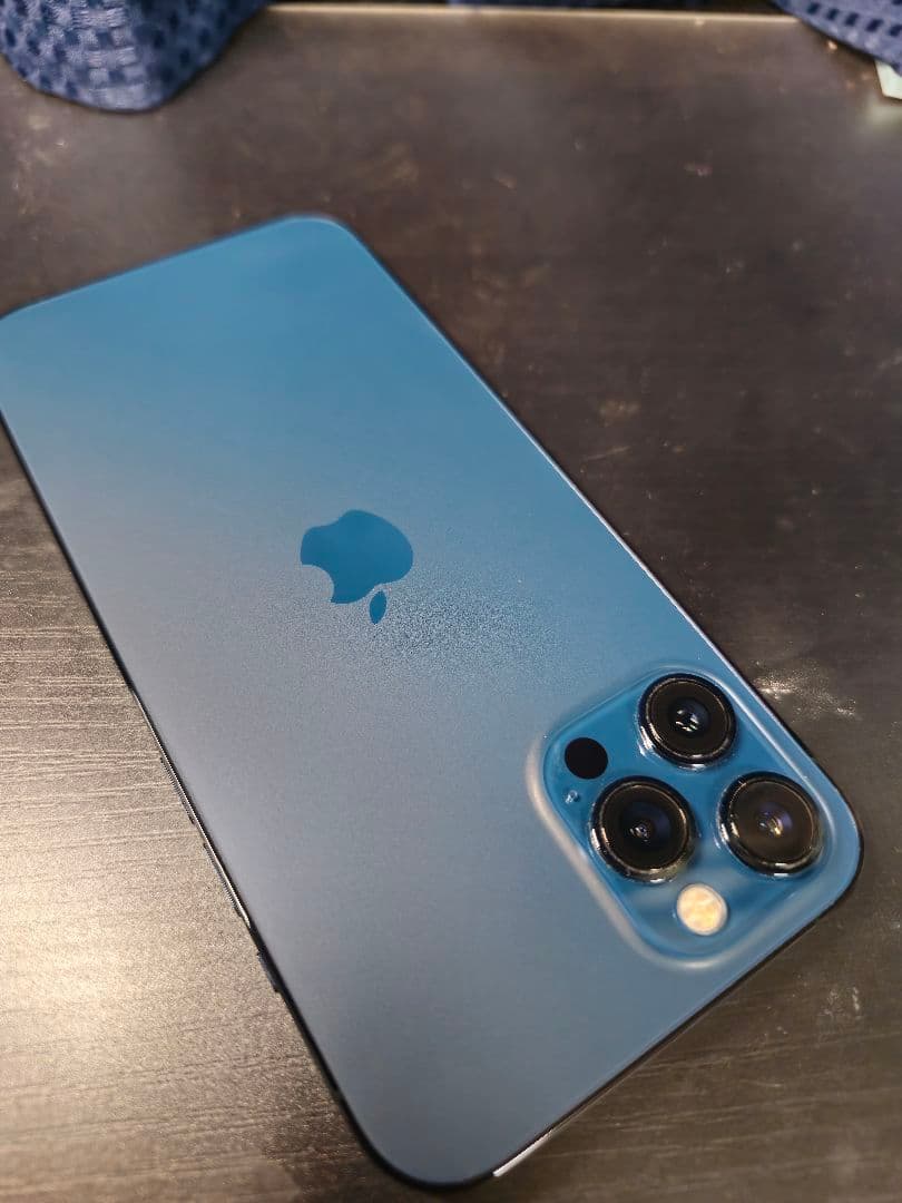 iPhone 12 Pro Max パシフィックブルー512GB 箱付き
