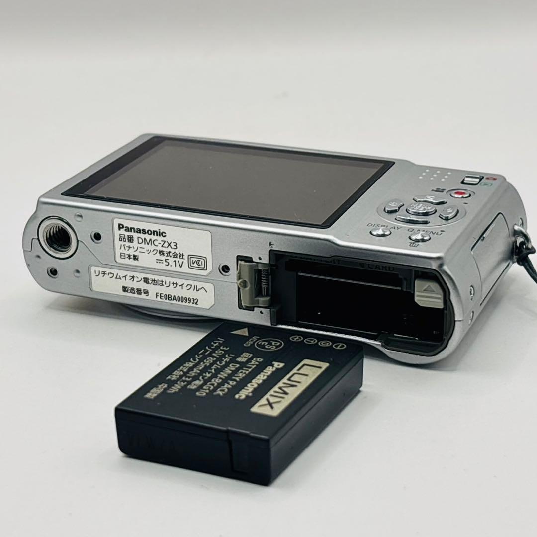 動作確認済 Panasonic LUMIX DMC-ZX3 デジタルカメラ