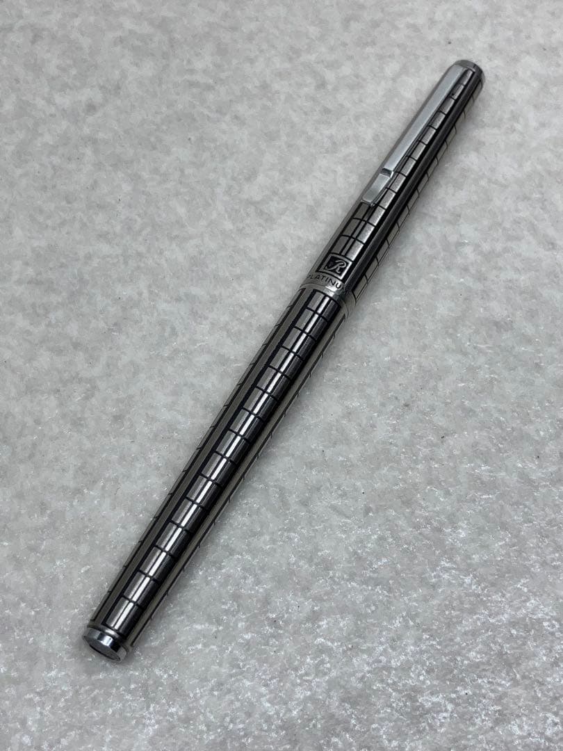 希少 プラチナ リビエラ 14KWG 万年筆 PLATINAM Riviere