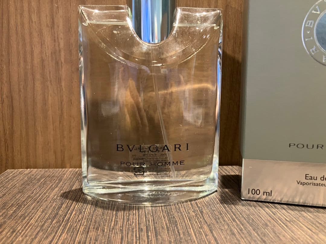 【ブルガリ　プールオム　オードトワレ】100ml　残9割　香水