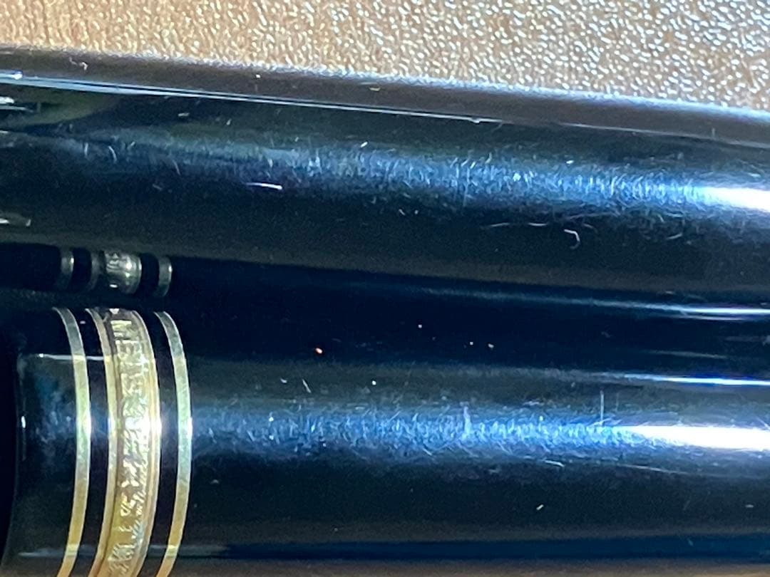 モンブラン マイスターシュテュック 149 万年筆 14K 中白 EF 極細字