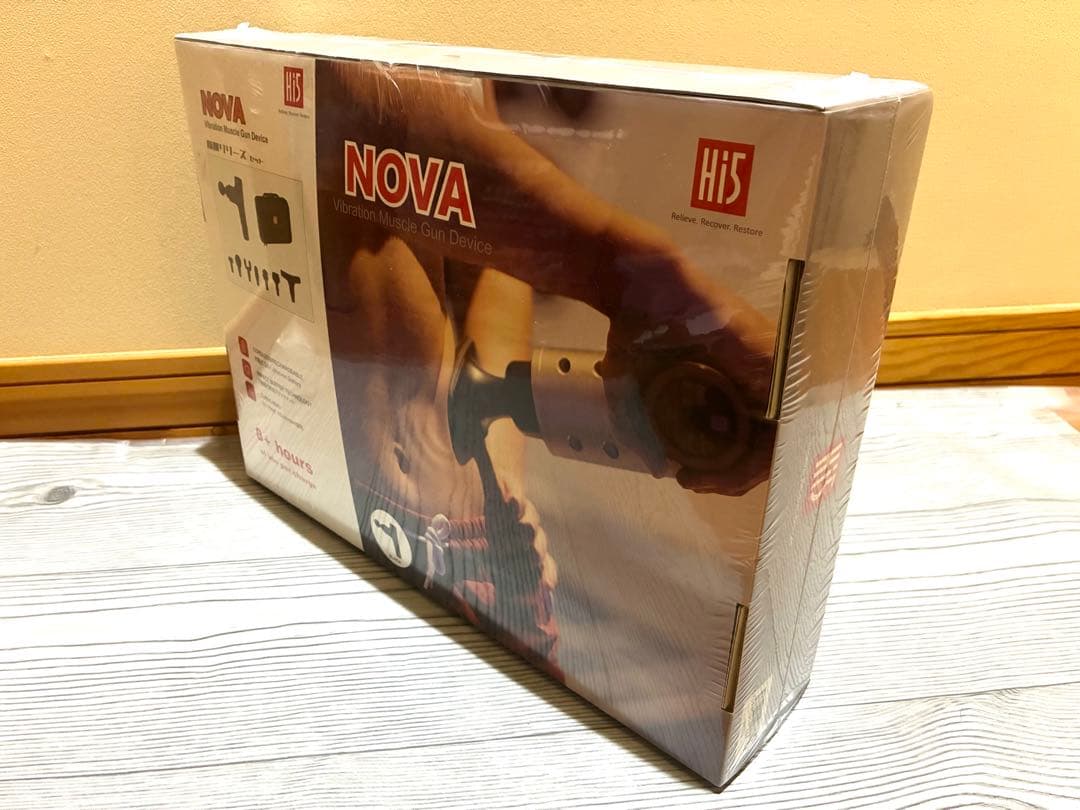 新品　筋膜リリース マッスルガン ノバ NOVA VMG1003 未開封HIS