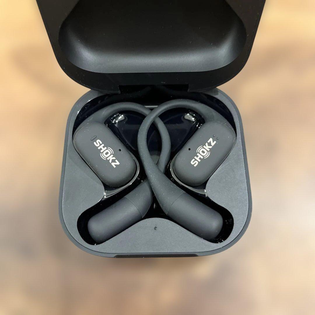 SHOKZ OPENFIT オープンイヤー型イヤホン ハイエンドモデル