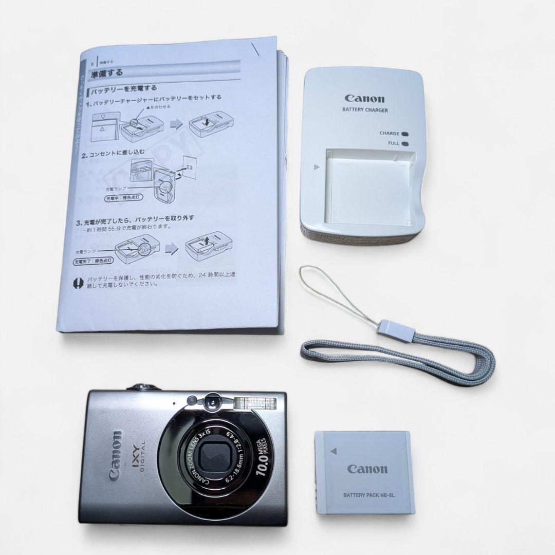 CANON キャノン IXY DIGITAL 25IS デジカメ 付属品あり