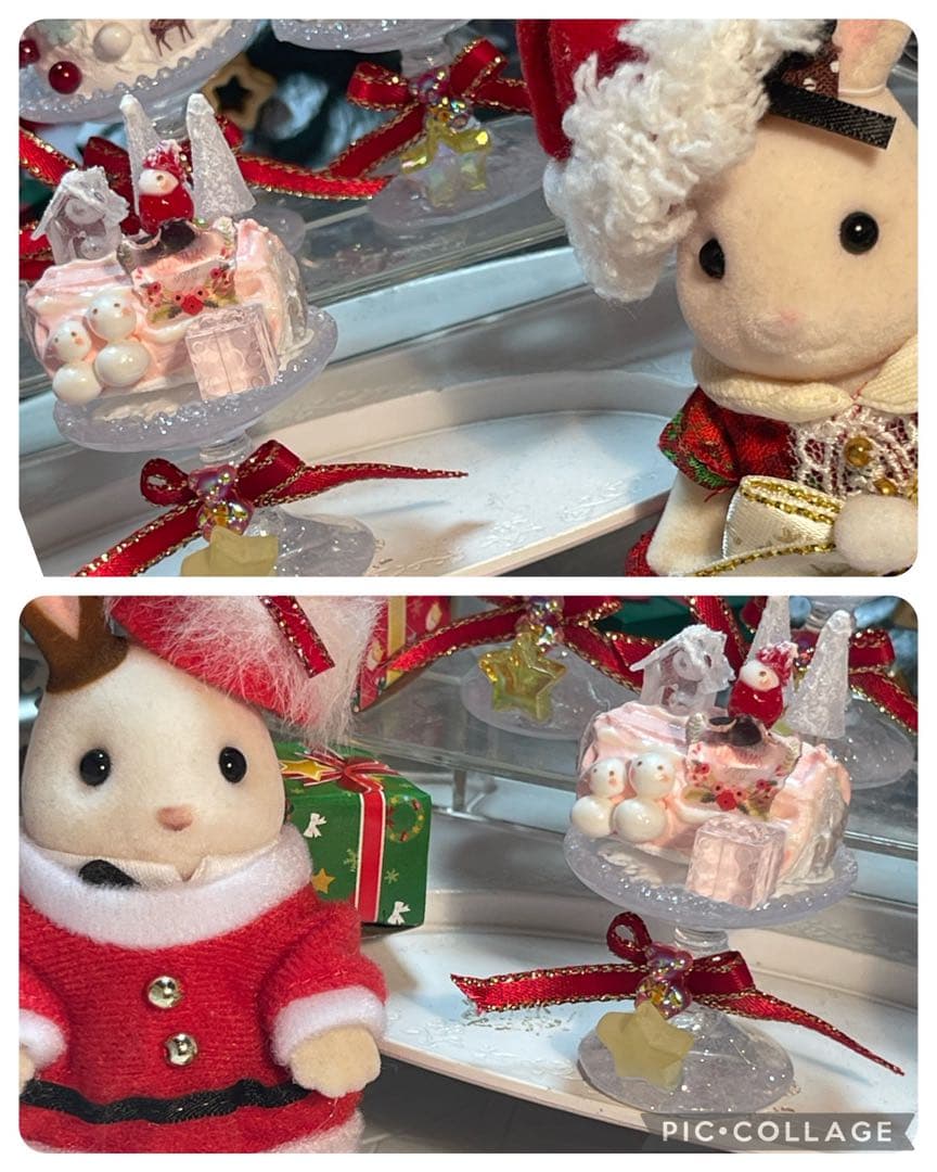 クリスマスホールケーキ僕のおうちに遊びにおいでよ！