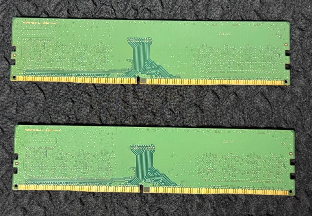 サムスン　DDR4-2666 8GBメモリ 2枚セット　計16GB